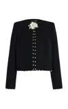 Oscar De La Renta Tailored Cashmere-blend Jacket