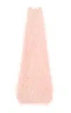 Oscar De La Renta Textured Point D'esprit Caftan In Pink