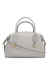 Oscar De La Renta The Dahlia Tote Bag In Grey