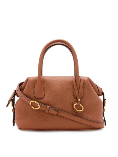 Oscar De La Renta The Mini Dahlia In Cognac