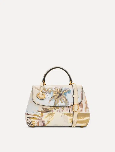 Oscar De La Renta The Mini Poppy In Neutral