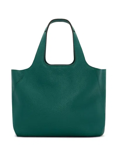 Oscar De La Renta The Mini Topaz Tote Bag In Green