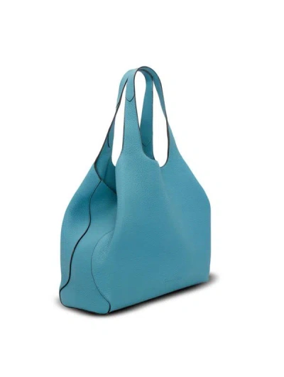 Oscar De La Renta The Topaz In Denim Blue