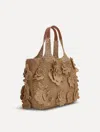 Oscar De La Renta The Topaz In Crochet Raffia