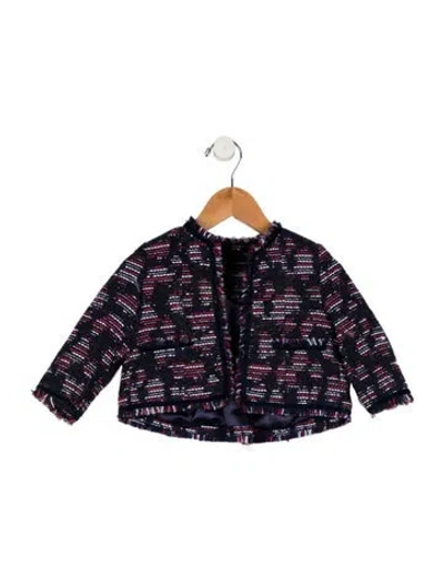 Pre-owned Oscar De La Renta Babies' Toddler Girls' Jacket In Multi