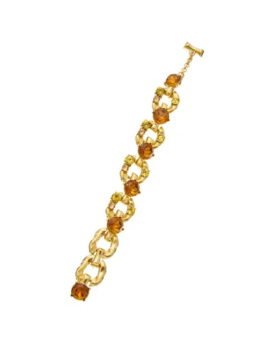 Oscar De La Renta Toggle Bracelet In Gold