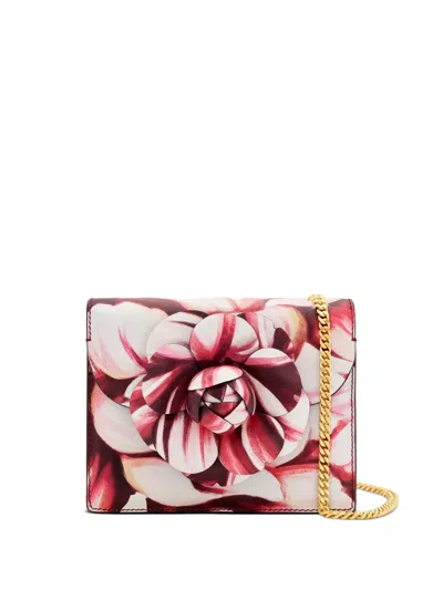 Oscar De La Renta Tro Cross Body Bag Bag In Pink