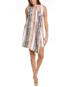 Oscar De La Renta Tweed Silk-lined Sheath Dress In White