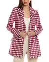 OSCAR DE LA RENTA OSCAR DE LA RENTA TWEED WOOL-BLEND JACKET