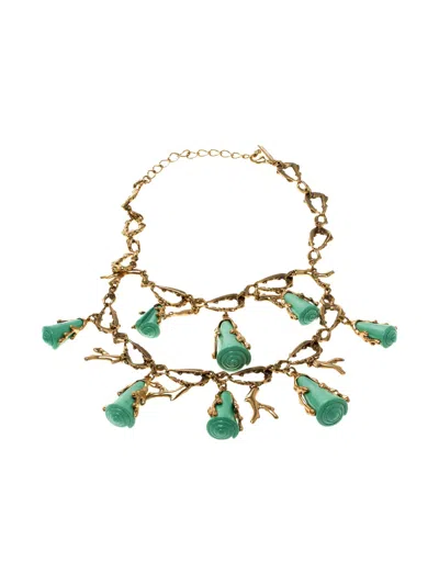 Pre-owned Oscar De La Renta Two-tier Necklace