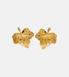 Oscar De La Renta Vines Clip-on Earrings In Gold