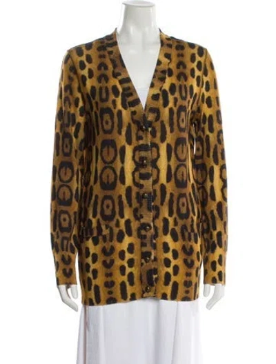 Pre-owned Oscar De La Renta Vintage 2000's Sweater In Multi