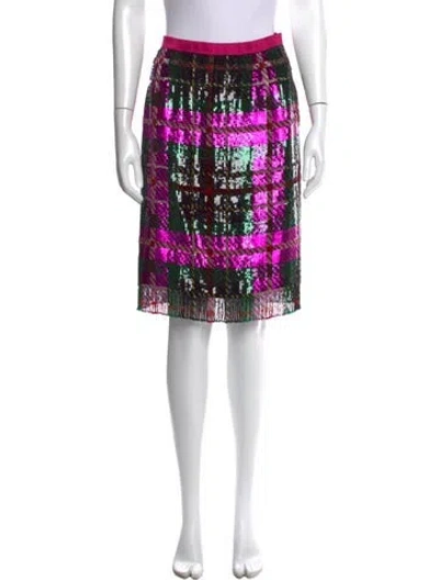 Pre-owned Oscar De La Renta Vintage Mini Skirt