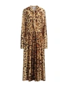 Oscar De La Renta Woman Maxi Dress Marigold Size 6 Polyester, Elastane In Yellow