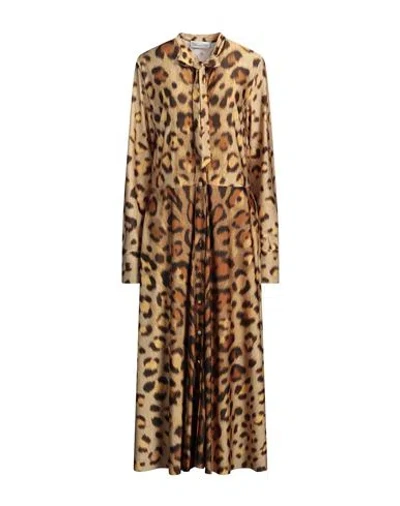Oscar De La Renta Woman Maxi Dress Marigold Size 6 Polyester, Elastane In Yellow