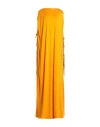 Oscar De La Renta Woman Maxi Dress Marigold Size S Viscose, Polyester In Yellow