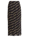 Oscar De La Renta Woman Maxi Skirt Black Size 6 Silk In Black