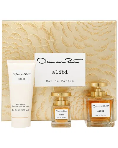 Oscar De La Renta Women's 2 X 3.4oz + 1oz Alibi Edt Gift Set In Transparent