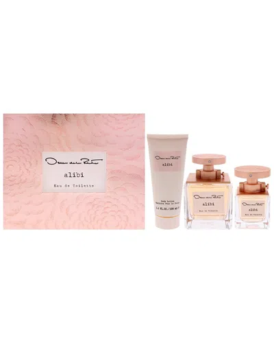 Oscar De La Renta Women's Alibi Edt Gift Set In Pink