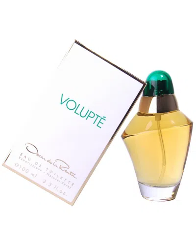 Oscar De La Renta Women's Volupte 3.3oz Eau De Toilette Spray In White