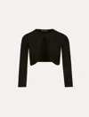 Oscar De La Renta Wool-blend Bolero