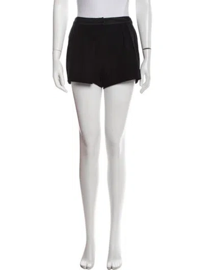 Pre-owned Oscar De La Renta Wool Mini Shorts In White