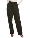 Oscar De La Renta Wool Pant In Black