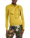 Oscar De La Renta Ladies Knit Pullover In Orange