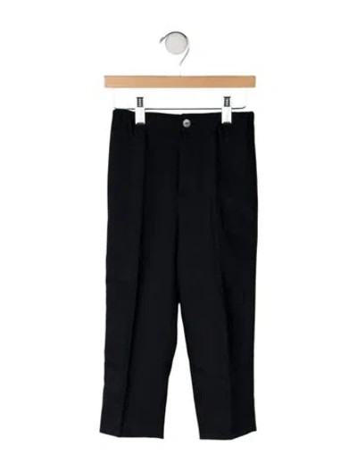 Pre-owned Oscar De La Renta Babies' Wool-blend Pants In Blue