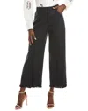 Oscar De La Renta Woven Silk-blend Pant In Blue