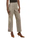 Oscar De La Renta Ladies Woven Pant In Multi