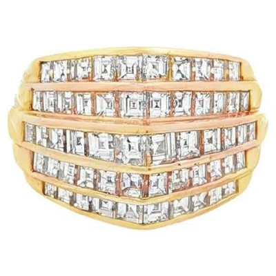 Pre-owned Oscar Heyman 18k  Diamond Ring In Multi