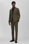 OSCAR JACOBSON OSCAR JACOBSON LINEN DOUBLE BREASTED BLAZER