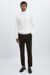 Oscar Jacobson Regular-fit Corduroy Trousers In Dark Brown