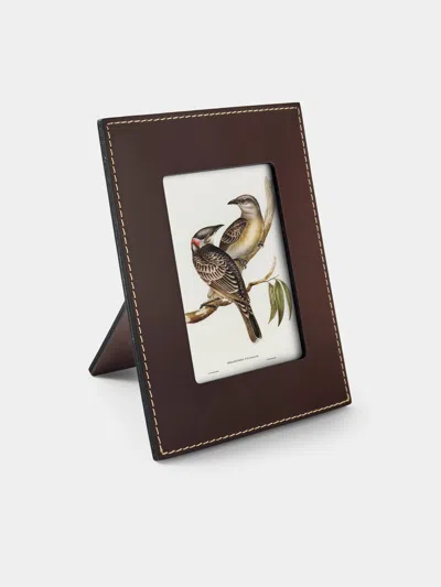 Oscar Maschera Punti Leather Photo Frame (4x6")