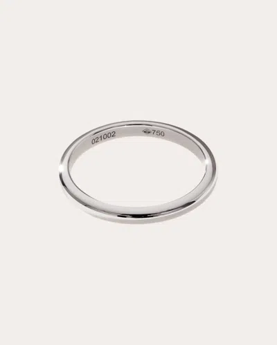 Oscar Massin Women's Liberté 18k Gold Ring In Silver
