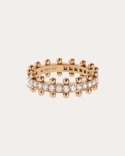 Oscar Massin Women's 18k Gold Lab-grown Diamond Beaded Ring