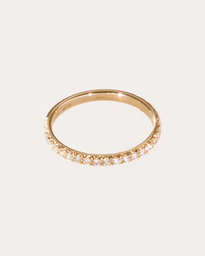 Oscar Massin Women's Liberté 18k Gold Lab-grown Diamond Pavé Ring