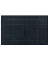 Oscar Oliver Cameron Bath Rug, 20" X 30" In Navy