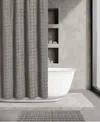 Oscar Oliver Cameron Shower Curtain, 72" X 72" In Gray