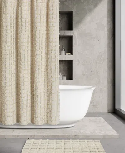Oscar Oliver Cameron Shower Curtain Bedding In Linen