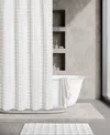 Oscar Oliver Cameron Shower Curtain, 72" X 72" In White