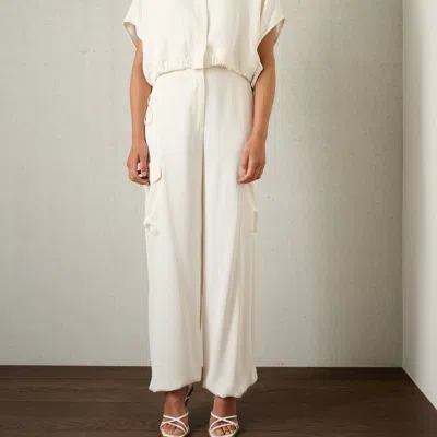 Oscar Tex Trousers In White