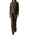 Oscar The Collection Avi Top In Smoked Green In Multi