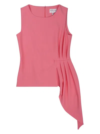 Oscar The Collection Harley Blouse In Pink