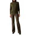 Oscar The Collection Laure Trouser In Smoked Green In Multi