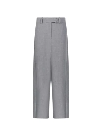Oscar The Collection Lou Belt-loops Trousers In Black