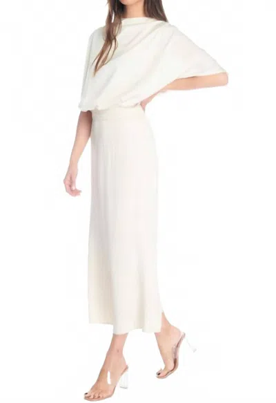 OSCAR THE COLLECTION NUCCIA SKIRT IN SAVANNAH