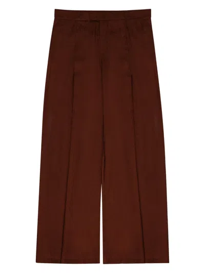 Oscar The Collection Odette Trousers In Brown