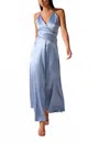 Oscar The Collection Rover Dress In Sky Blue In Blue